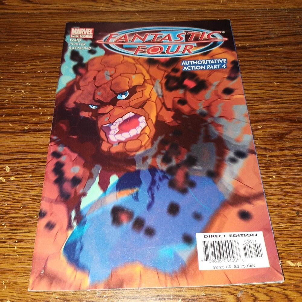 Fantastic Four #506 (Marvel Comics, 2004) Authoritative Action Part 4